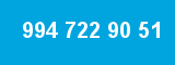 994 722 90 51 994 722 90 51